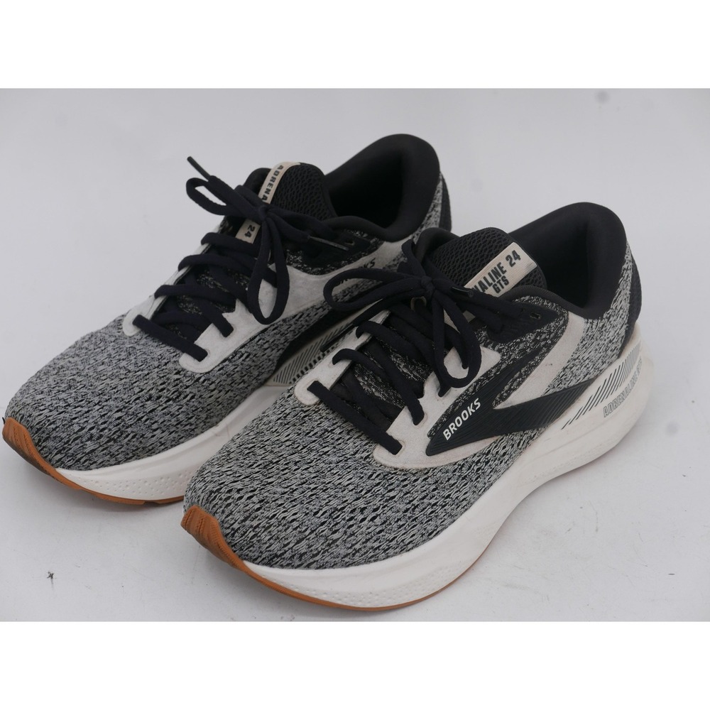 Brooks Adrenaline 24 GTS Shoes Gray Black Mesh Running Sneakers Women's Size 9